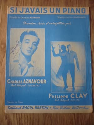 Si j'avais un piano - Charles Aznavour