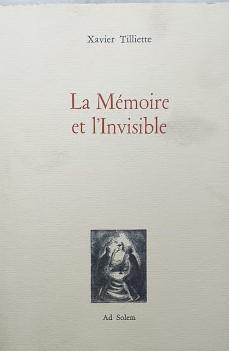 Image du vendeur pour La Mmoire et l'Invisible mis en vente par librisaggi