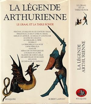 Seller image for La lgende Arthurienne . Tableaux gnalogiques tablis par Michel Pastureau. Perceval Le Gallois ou le conte du Graal - Perlesvaus, Le haut livre du Graal - Merlin et Arthur : Le Graal et le Royaume - Le livre de Caradoc - Le chevalier  l'pe - Hunbaut - La demoiselle  la mule - L'tre prilleux - Gliglois - Mraugis de Portlguez - Le roman de Jaufr - Blandin de Cornouaille - Les merveilles de Rigomer - Meliador - Le chevalier au papegau. for sale by ARTLINK