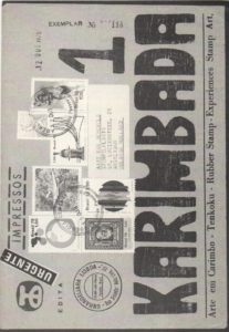 Rubber. A monthly bulletin of Rubbersstamps works. Vol. 2 number 2, february 1979. Paulo Bruscky,...