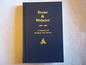 Bild des Verkufers fr Stone & Webster 1889-1989. A Century of Integrity and Service. zum Verkauf von Carmarthenshire Rare Books