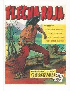 Imagen del vendedor de Ficha tebeo 5763: Flecha Roja, ao 1964 a la venta por EL BOLETIN