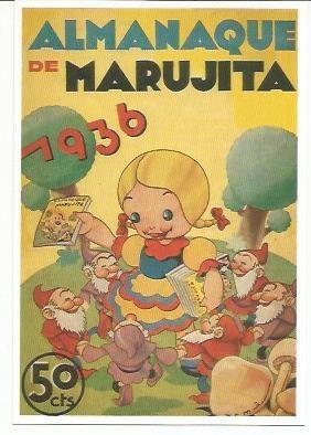 Seller image for Ficha tebeo 5675: Almanaque 1936 de Marujita for sale by EL BOLETIN