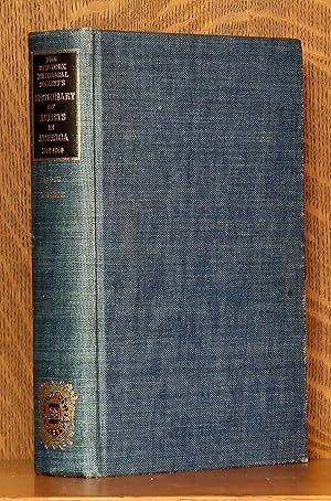 Imagen del vendedor de THE NEW-YORK HISTORICAL SOCIETY'S DICTIONARY OF ARTISTS IN AMERICA 1564-1860 a la venta por Andre Strong Bookseller