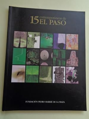 Imagen del vendedor de 15 contemporáneos de El Paso. Catálogo exposición Fundación Barrié de la Maza, A Coruña, 1998 a la venta por GALLAECIA LIBROS