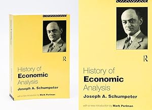 Seller image for History of Economic Analysis. With a new introduction by Mark Perlman. for sale by Inanna Rare Books Ltd.