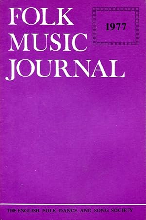 Folk Music Journal : Volume 3 Number 3 - 1977