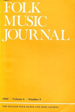 Folk Music Journal : Volume 4 Number 3 - 1982