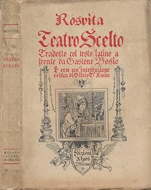 Bild des Verkufers fr Teatro scelto zum Verkauf von Biblioteca di Babele