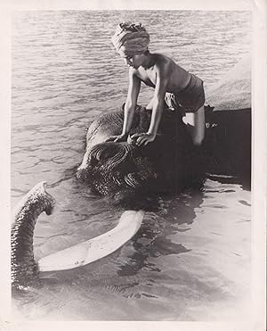 Seller image for Elephant Boy (Original photograph from the 1937 film) for sale by Royal Books, Inc., ABAA