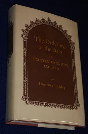 Ordering of the Arts in Eighteenth-Century England (Princeton Legacy Library, 1511)