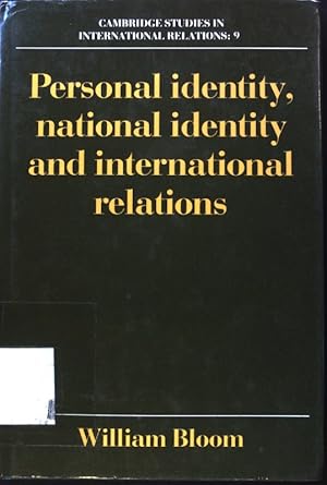 Seller image for Personal Identity, National Identity and International Relations; Cambridge Studies in International Relations, Vol. 9; for sale by books4less (Versandantiquariat Petra Gros GmbH & Co. KG)
