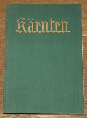 Image du vendeur pour Krnten. Monographien zur Erdkunde. Band 44. mis en vente par Antiquariat Gallenberger