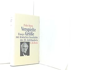 Seller image for Verspielte Gre. Essays zur deutschen Geschichte for sale by Book Broker