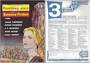 Imagen del vendedor de The Magazine of Fantasy and Science Fiction (UK) 1962 Vol. 3 # 7 June a la venta por John McCormick