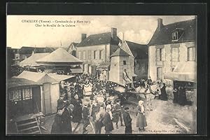 Carte postale Chailley, Char le Moulin de la Galette