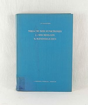 Theorie der Funktionen einer reellen Veränderlichen. (= Mathematische Lehrbücher und Monographien...