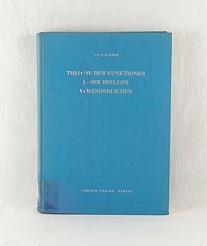 Imagen del vendedor de Theorie der Funktionen einer reellen Vernderlichen. (= Mathematische Lehrbcher und Monographien, I. Abteilung (Mathematische Lehrbcher), Band VI). a la venta por Versandantiquariat Waffel-Schrder