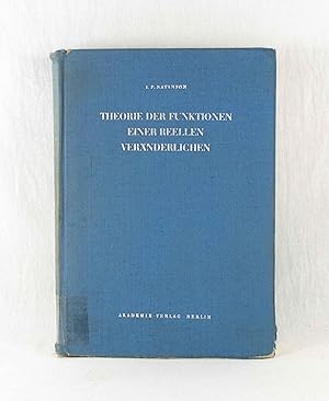 Imagen del vendedor de Theorie der Funktionen einer reellen Vernderlichen. (= Mathematische Lehrbcher und Monographien, I. Abteilung (Mathematische Lehrbcher), Band VI). a la venta por Versandantiquariat Waffel-Schrder