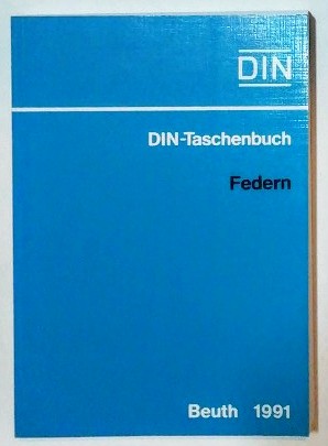 DIN-Taschenbuch - Federn.