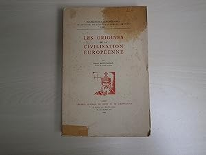 Image du vendeur pour LES ORIGINES DE LA CIVILISATION EUROPEENNE TOME 1 mis en vente par Le temps retrouv