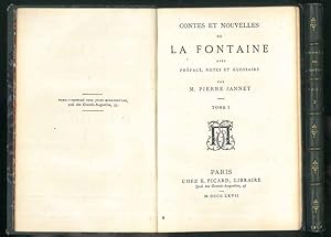 Contes et Nouvelles. Avec preface, notes et glossaire par M. Pierre Jannet. Opera completa in 2 v...