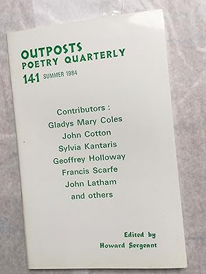 Image du vendeur pour OUTPOSTS. Poetry Quarterly. Number 141. Summer 1984 mis en vente par SAVERY BOOKS