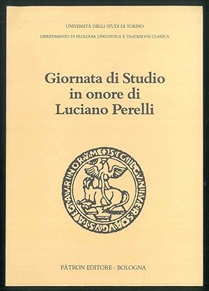 Giornata di studio in onore di Luciano Perelli.