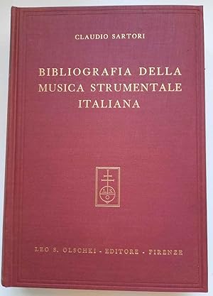 Bild des Verkufers fr Bibliografia della musica strumentale italiana stampata in Italia fino al 1700 (con prefazione di Alfred Einstein) zum Verkauf von Studio Bibliografico Orfeo (ALAI - ILAB)