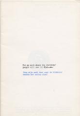 Rubber. A monthly bulletin of Rubbersstamps works. vol.2 number 10, october 1979. Richard Saunder...