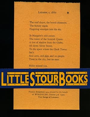 Bild des Verkufers fr Leicester, c. 1860 (Phoenix Broadsheet Number 343). zum Verkauf von Little Stour Books PBFA Member