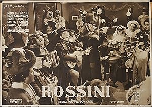 "ROSSINI" Réalisé par Mario BONNARD en 1942 avec Nino BESOZZI, Paola BARBARA, Camillo PILOTTO, Gr...
