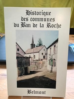 Belmont. Historique des communes du Ban-de-la-Roche.