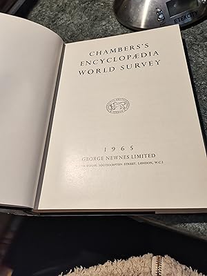 Seller image for Chambers's Encyclopaedia World Survey 1965 for sale by SGOIS