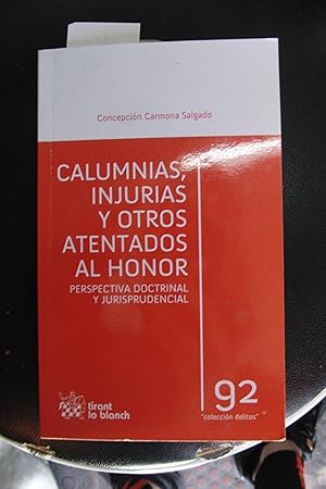 Seller image for CALUMNIAS INJURIAS Y OTROS ATENTADOS AL HONOR for sale by LIBRERIA LA CLASICA