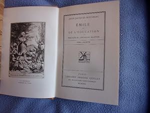 Image du vendeur pour Emile ou de l'ducation mis en vente par arobase livres