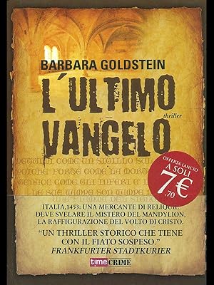 Immagine del venditore per L'ultimo vangelo venduto da Librodifaccia