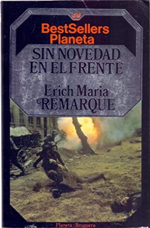 Imagen del vendedor de Sin novedad en el frente . a la venta por Librera y Editorial Renacimiento, S.A.