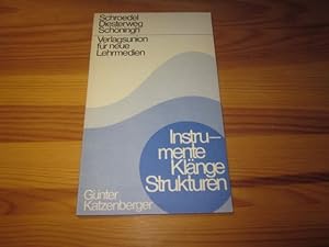 Bild des Verkufers fr Instrumente-Klnge-Strukturen zum Verkauf von Versandantiquariat Schfer