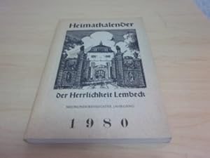 Bild des Verkufers fr Heimatkalender der Herrlichkeit Lembeck und Dorsten 1980 zum Verkauf von Versandantiquariat Schfer