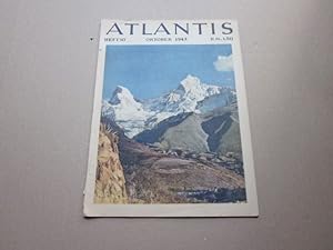 Bild des Verkufers fr Atlantis, Heft 10, Oktober 1943 zum Verkauf von Versandantiquariat Schfer