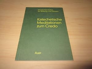 Bild des Verkufers fr Katechetische Meditationen zum CREDO zum Verkauf von Versandantiquariat Schfer