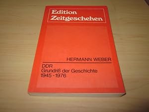 Imagen del vendedor de DDR. Grundri der Geschichte 1945 - 1976 a la venta por Versandantiquariat Schfer
