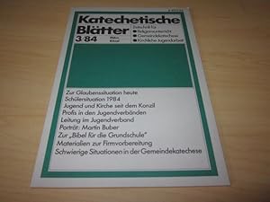 Bild des Verkufers fr Katechetische Bltter 3/84 (Mrz) zum Verkauf von Versandantiquariat Schfer