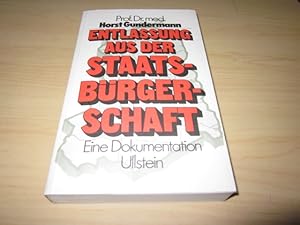 Seller image for Entlassung aus der Staatsbrgerschaft for sale by Versandantiquariat Schfer