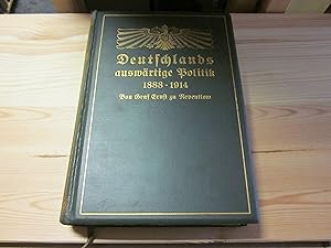 Seller image for Deutschlands auswrtige Politik 1888 - 1914 for sale by Versandantiquariat Schfer