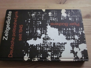 Bild des Verkufers fr Zeitgedichte. Deutsche politische Lyrik seit 1945 zum Verkauf von Versandantiquariat Schfer