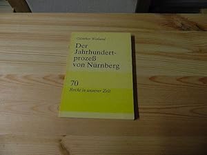 Image du vendeur pour Der Jahrhundertproze von Nrnberg. Nazi- und Kriegsverbrecher vor Gericht mis en vente par Versandantiquariat Schfer