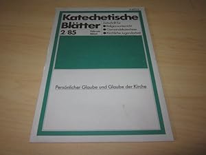 Bild des Verkufers fr Katechetische Bltter 2/85 (Februar) zum Verkauf von Versandantiquariat Schfer