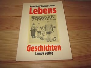 Bild des Verkufers fr Lebensgeschichten. Zehn Interviews ber Biographisches, Zeitgeschichte und die Rolle des Schreibens zum Verkauf von Versandantiquariat Schfer